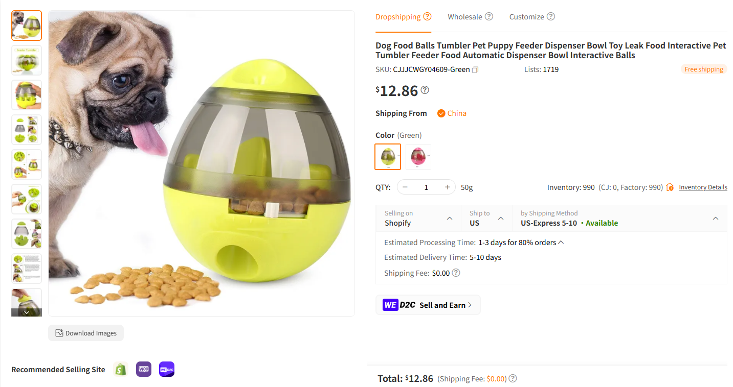 Pet Interactive Treat Dispensers