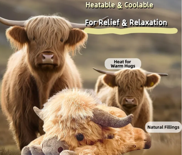 Highland Cow Stuffed Plush